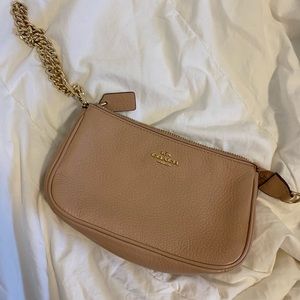 Coach Leather Wristlet